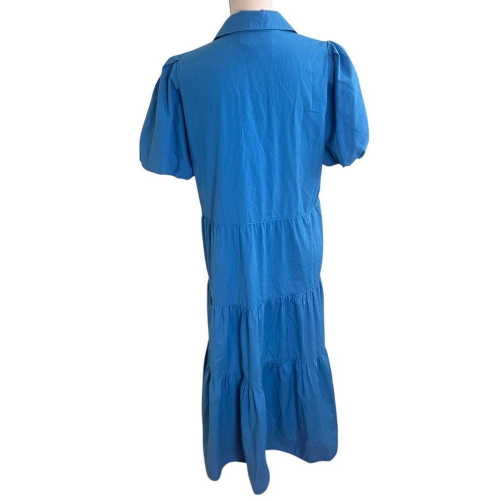 Brochu Walker Havana Dress in azure blue L - Picture 4 of 6